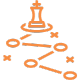 Image of a chess piece showcasing strategy