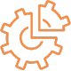 Interlocking cogs